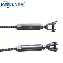 Chiny Napinacz do polerowanego drutu z polerowanego drutu litego lub ze stali szlachetnej T803 do kabli o średnicy 3mm - 6mm producent
