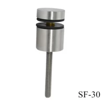 China stainless steel side clamp glass standoff holder, SF30 manufacturer