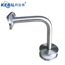 China stainless steel wall mount handrail bracket for indoor stair wood handrail manufacturer