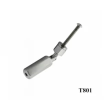 porcelana ajustador de alambre de acero inoxidable para la barandilla de cable de acero, T801 fabricante