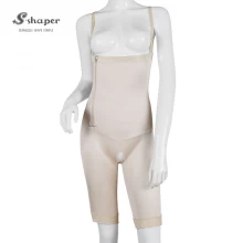 China High Compression Knee Length Bodysuit Factory manufacturer