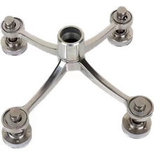 porcelana Accesorio de araña de vidrio de acero inoxidable tipo K para muro cortina de 200 mm fabricante