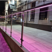 China Corrimão de aço inoxidável 316 Iluminação LED para corrimãos de escadas fabricante
