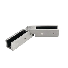 China Adjustable Degree Glass Clamp SS316 Balcony Railing Adjustable Glass Clamp China Manufacturer manufacturer