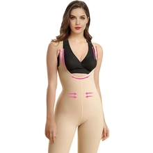 China S-SHAPER Fajas Colombian Post Surgery Girdle Short ​length Support Fat Transfer Surgical Shapewear manufacturer