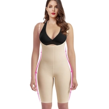 China S-SHAPER Fajas Colombian Post Surgery Girdle Short Length Sell Support Fat Transfer Surgical Shapewear manufacturer