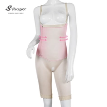 China S-SHAPER ​Fajas Columbian Post Surgery Shapewear High Compression Knee Length Bodysuit Support Fat Transfer Surgical Shapewear manufacturer