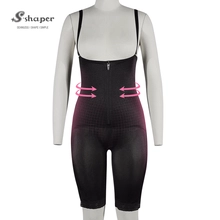 China S-SHAPER Fajas Colombian Post Survey Shapewear Open Bust Bodysuit With Zip Support Fat Transfer Surgical Shapewear manufacturer