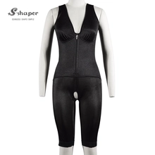 China S-SHAPER Fajas Colombian Post Surgery Shapewear Capri Liposculpture Girdle Support Fat Transfer Surgical Shapewear manufacturer