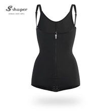 China S-SHAPER Fajas Colombian Post Surgery Shapewear Butt Enhancer Bodysuit Supplier Support Fat Transfer Surgical Shapewear manufacturer