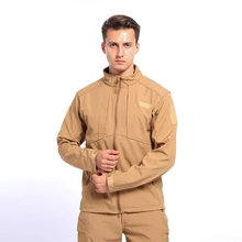 China S-SHAPER Men Polar Fleece Coat Manufacturers Multi-pockets Outdoor Jacket Windproof Stand-up collar Coat manufacturer