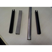 porcelana acero inoxidable 304/316 riel superior redonda para valla de vidrio sin marco fabricante