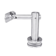 Chine Angles réglables en acier inoxydable 316 support de main courante en verre fabricant