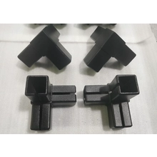 China 90 graden vierkante buis connector elleboog voor 25 mm pijp fabrikant
