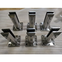 China Spigot de vidro ajustável com furos fixos ovais para cercas de trilhos de vidro sem moldura fabricante