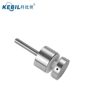 China Corrimão de vidro de aço inoxidável escovado de 316 escadas para vidro de 1/2 " fabricante
