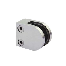 China Casting 304 Inox Glass Clip / Stainless Steel Glass Clamp G105 manufacturer