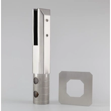 China China Op zwaar werk berekend Roestvrij Mini Leuning Post Core Glass Spigot SCM fabrikant