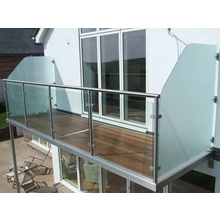 Cina Cina disegno ringhiera balcone, balcone ringhiera di vetro fabbrica del design produttore