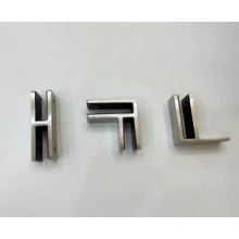 Chine Pince en verre de 180 degrés en acier inoxydable en acier inoxydable de chrome fabricant