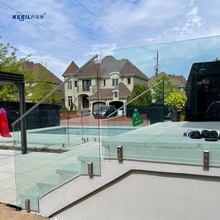 Κίνα Duplex 2205 Fascia τοποθετημένο γυάλινο καπέλο για γυάλινα κιγκλιδώματα κατασκευαστής