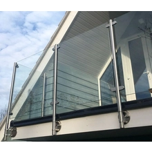 Chine Extérieur 316 Systèmes de balustrade à balcon en acier inoxydable en acier inoxydable fabricant