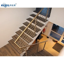 China Fabrieksprijs Veiligheid Balustrades & Leuningen Buis Dwarsstang Roestvrij stalen trapleuning fabrikant