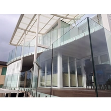 Китай Крепление Fascia безрамного лобового стекла из нержавеющей стали зажим SFM производителя