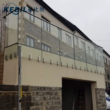 China Glass Railing Stainless Adjustable Side Mounted Spigot manufacturer