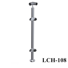 China Glasbalustrade Durchmesser 50,8 mm Edelstahl Balustraden Post Hersteller