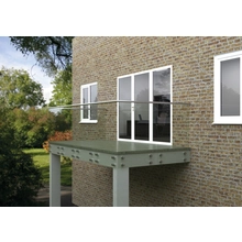 China Hoge kwaliteit Staniless Steel Glass Standoff Glass Stanchions fabrikant