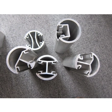 China Round aluminum balustrade handrail or aluminum post for glass railing manufacturer