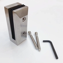 Cina Spigot in vetro in acciaio inox con montaggio laterale Qight Qaulty per balaustra in vetro senza telaio produttore