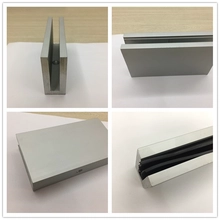 China Hot Sale Indoor Balcony Terrace Tempered Glass Railing / U Channel Aluminum Profile for Glass Railing manufacturer