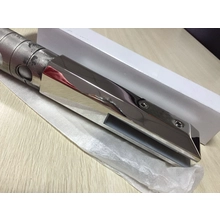 China In ground mount stainless steel core drilled glass mini post manufacturer