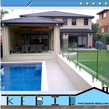 China Modern design stainless steel glass balustrade spigot for swimming pool manufacturer