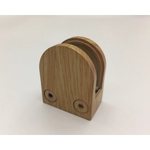 China New design inox D type 10-12mm glass clamp staircase railing fittings manufacturer