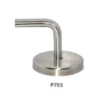 China P703 inox Wandhalterung Handlauf Klammern für Vierkantrohre und Rohrhandlauf Hersteller