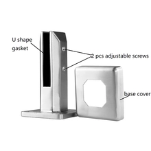 China SS2205 China Manufacture Cast Balustrade Balcony Rail Stair Swim Pool Fence Stainless Steel Glass Spigot manufacturer