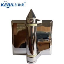 China SS316 pivot glass hinge for frameless glass railing manufacturer