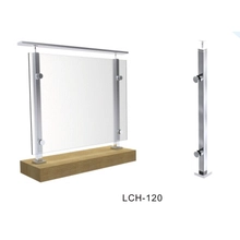 China Lançamento Shenzhen aço inoxidável 316 vidro balaustrada aranha post para projetos varanda trilhos da porta para fora, LCH-120 fabricante