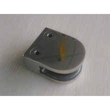 China RVS Platte Oppervlakte Montage Ronde Type Glazen Klemmen G105 voor 1/2 Inch Glas fabrikant