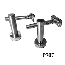 China Stainless steel stair handrail bracket for indoor staircase balustrade manufacturer