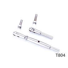 porcelana Accesorios de extremo roscados del cable del tensor de estampación de acero inoxidable T316 fabricante