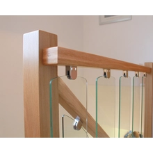 China braçadeira de vidro ajustável para trilhos de vidro semi-frameless fabricante