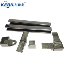 China balcony guard railing slotted tube handrail manufacturer