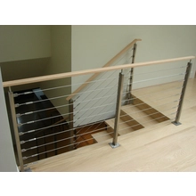 Chine câble poste de balustrade pour la conception de balcon fabricant