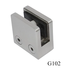 China exterieur RVS 316 D glas type klem fabrikant