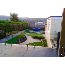 China frameloze glazen balkon reling modern design fabrikant