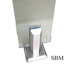 China frameless glass spigot duplex 2205 polished fabrikant